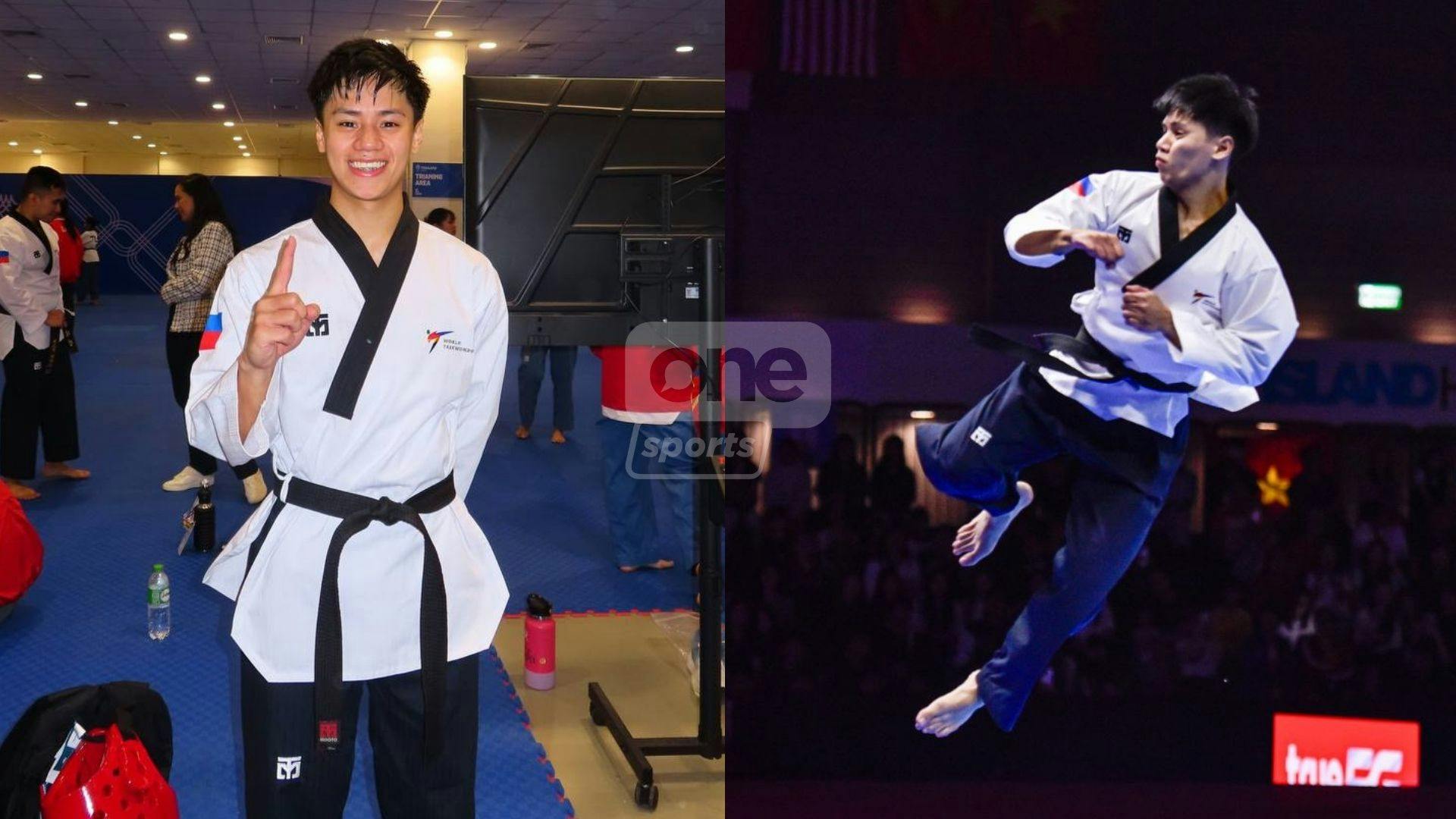 Taekwondo jin Kobe Macario delivers Philippines its first gold in SEA Games 2025 Thailand